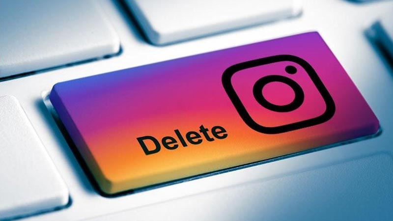دیلیت اکانت اینستاگرام